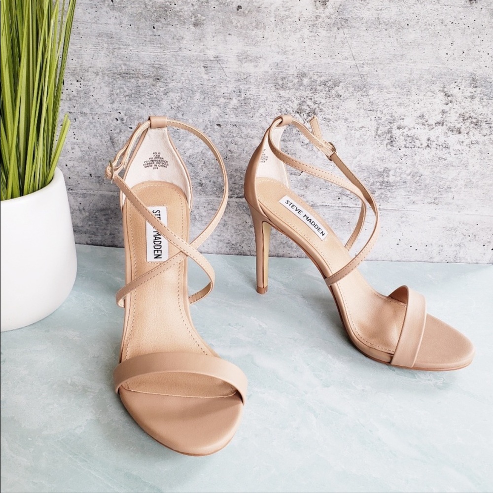 Steve Madden nude Floriaa heels